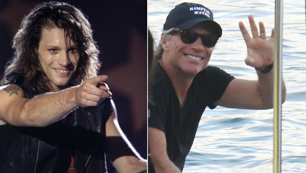 Jon Bon Jovi osamdesetih godina i danas
