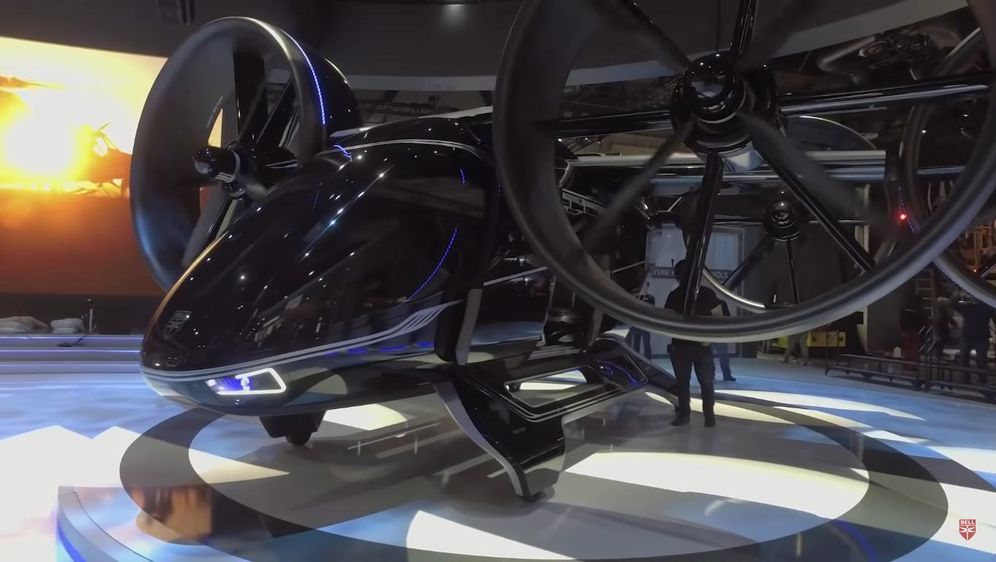 Leteći taksi Bell Nexus (Foto: Screenshot/Bell Nexus)