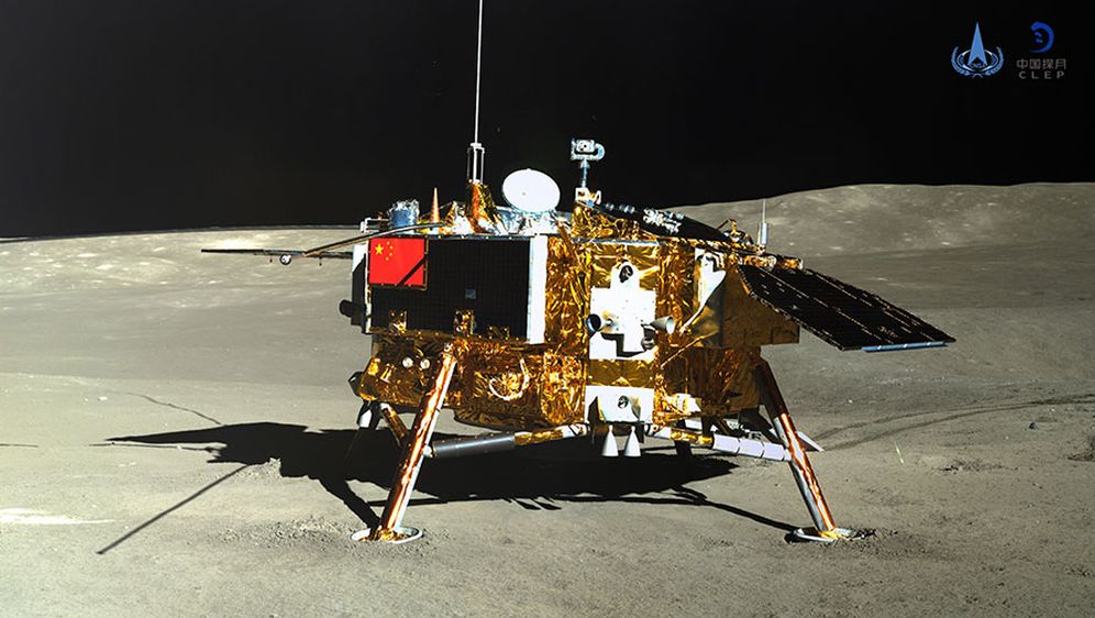 Kineska misija Chang\'e 4 na Mjesecu (Foto: CNSA/CLEP)