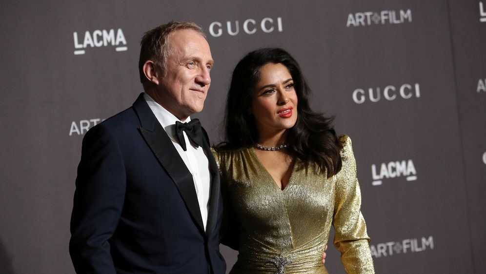 Salma Hayek i Francois-Henri Pinault (Foto: AFP)