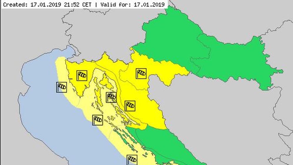 Vremenska prognoza: Upaljen žuti alarm za dijelove zemlje, budite na oprezu