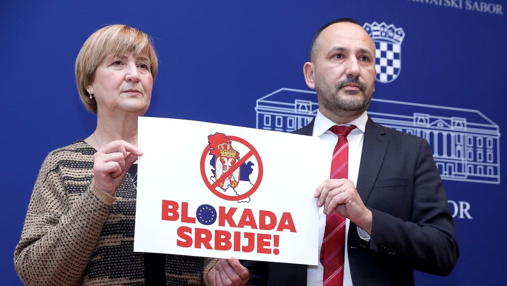 Ruža Tomašić i Hrvoje Zekanović (Foto: Patrik Macek/PIXSEL) L