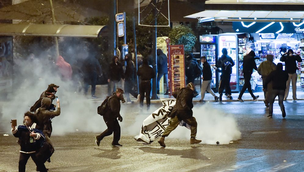 Prosvjed u Grčkoj (Foto: AFP)