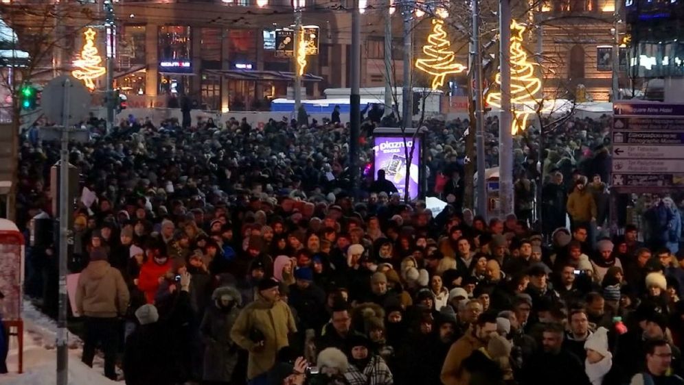 Prosvjed protiv Vučića (Foto: Dnevnik.hr) - 4