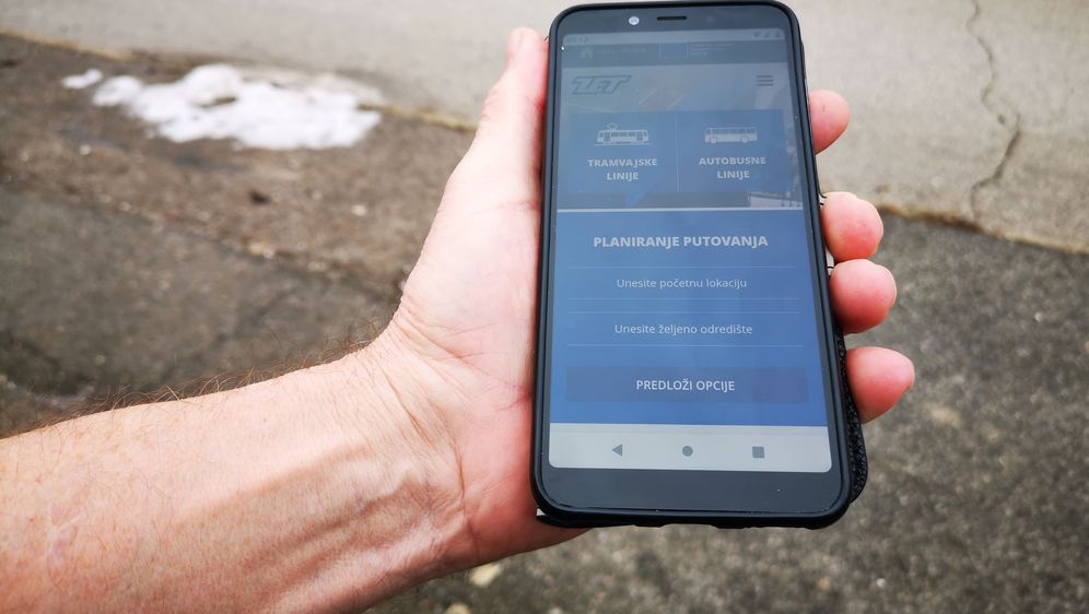 ZET-ova mobilna aplikacija, ilustracija (Foto: Zimo)
