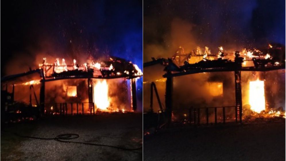 Požar doma za starije u Andraševcu
