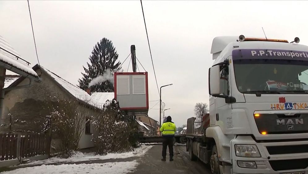 Donošenje kontejnera u Banovinu