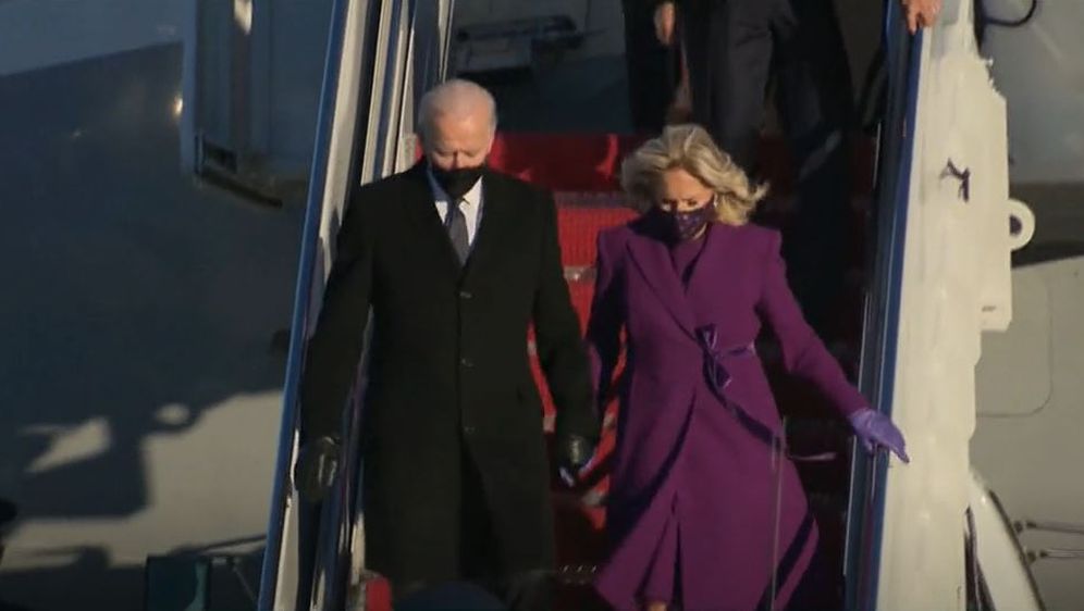 Joe Biden sletio u Washington