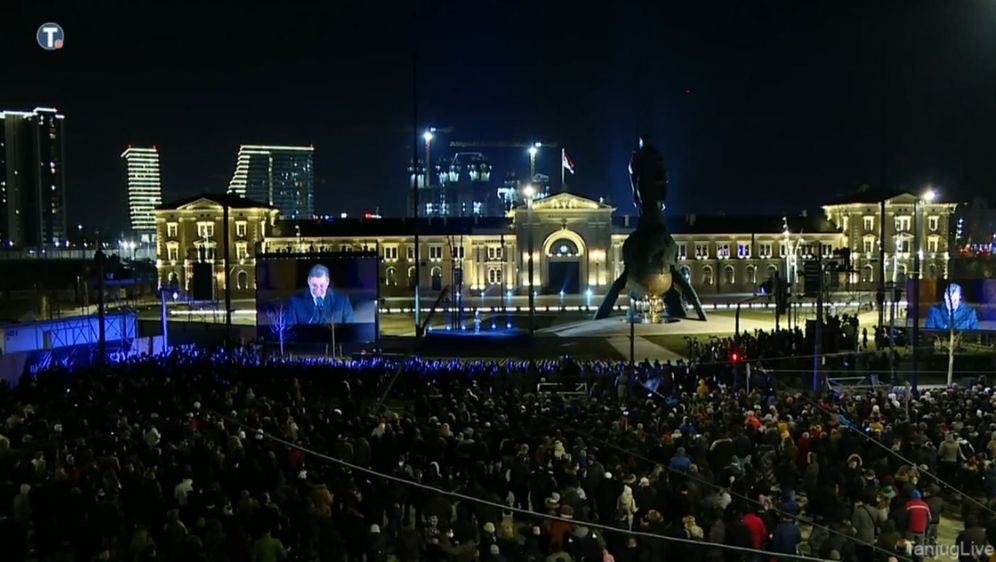 Otkrivanje spomenika Stefanu Nemanji