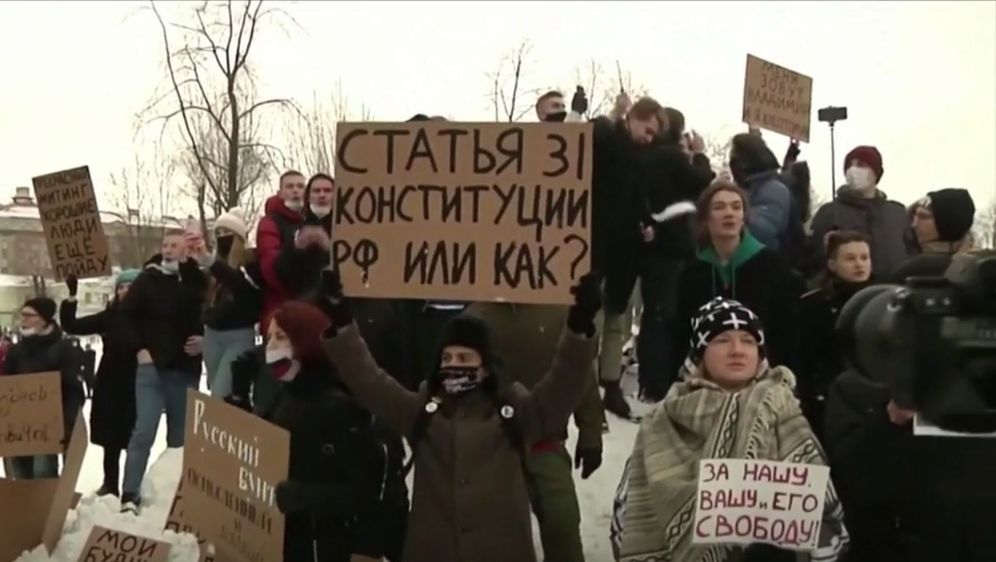 Prosvjed u Rusiji - 1