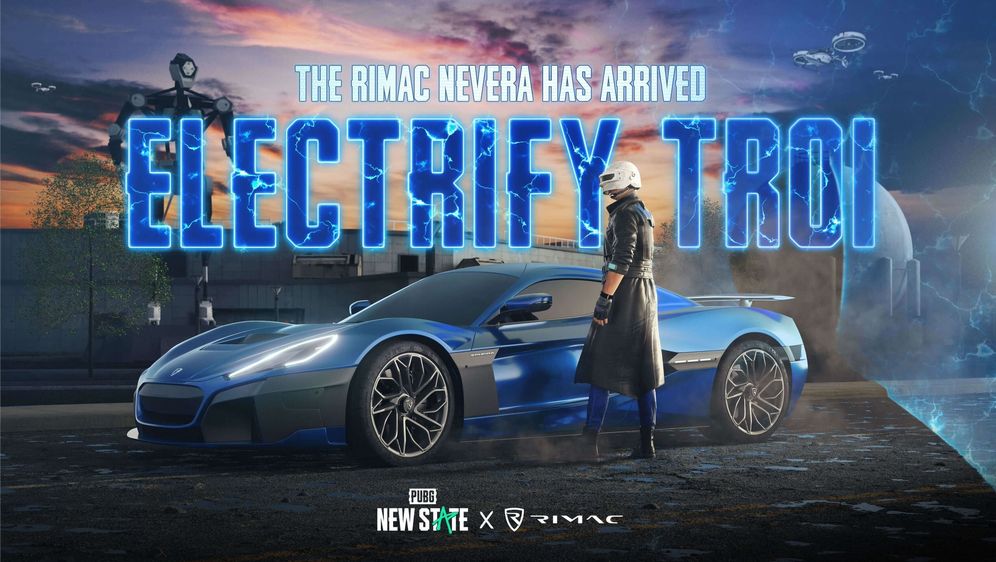 Rimac Nevera u PUBG: New State