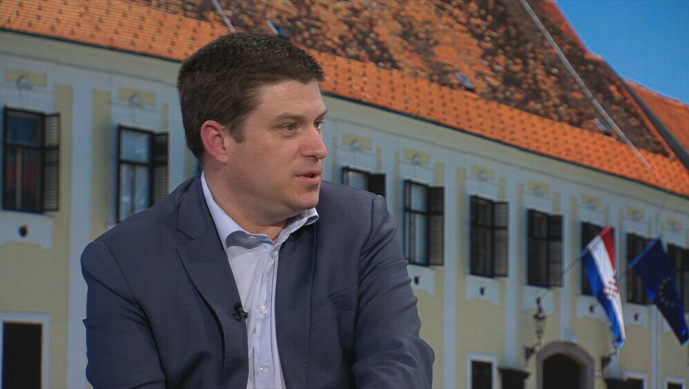 Oleg Butković u studiju Dnevnika Nove TV - 4