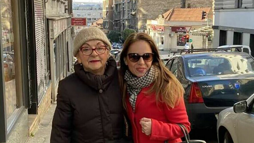 Milanka Ljubičić s kćeri Anom Walshe