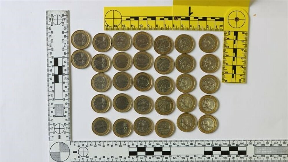 Krivotvorene kovanice kuna i eura - 5