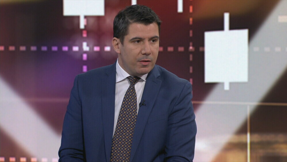 Nikola Grmoja u studiju Dnevnika Nove TV - 4