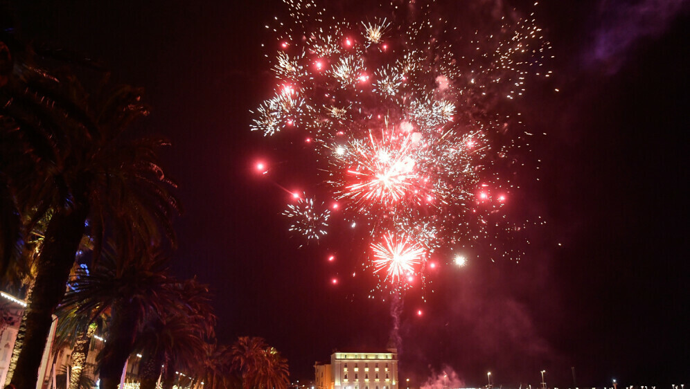 Doček Nove godine u Splitu