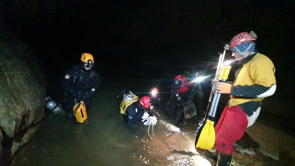 Akcija spašavanja u Križnoj jami u Sloveniji - 2