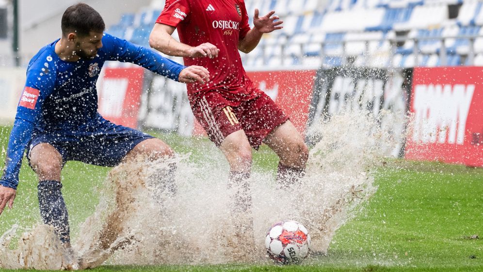 Detalj s utakmice Zrinski - Dugopolje