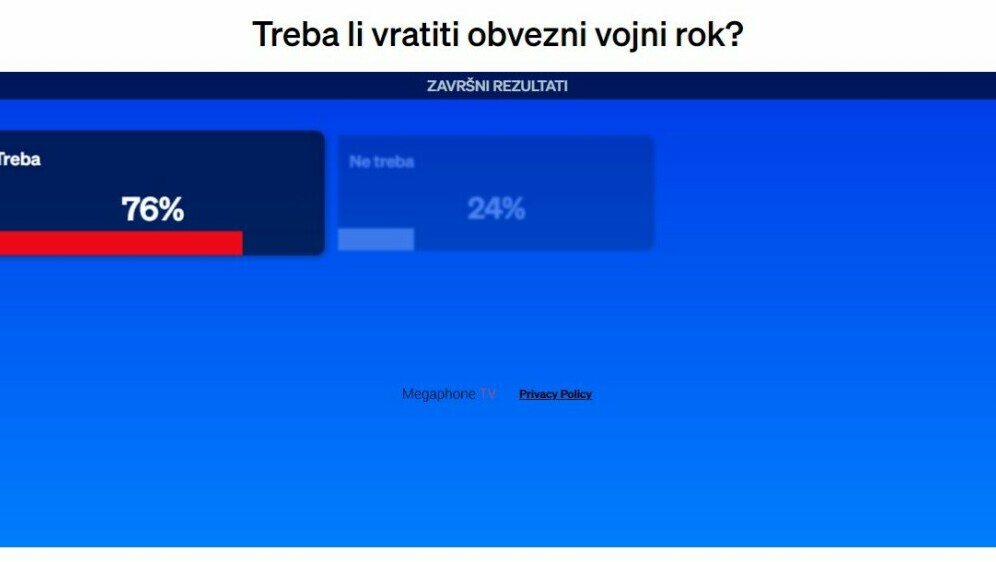 Treba li vratiti obvezni vojni rok?