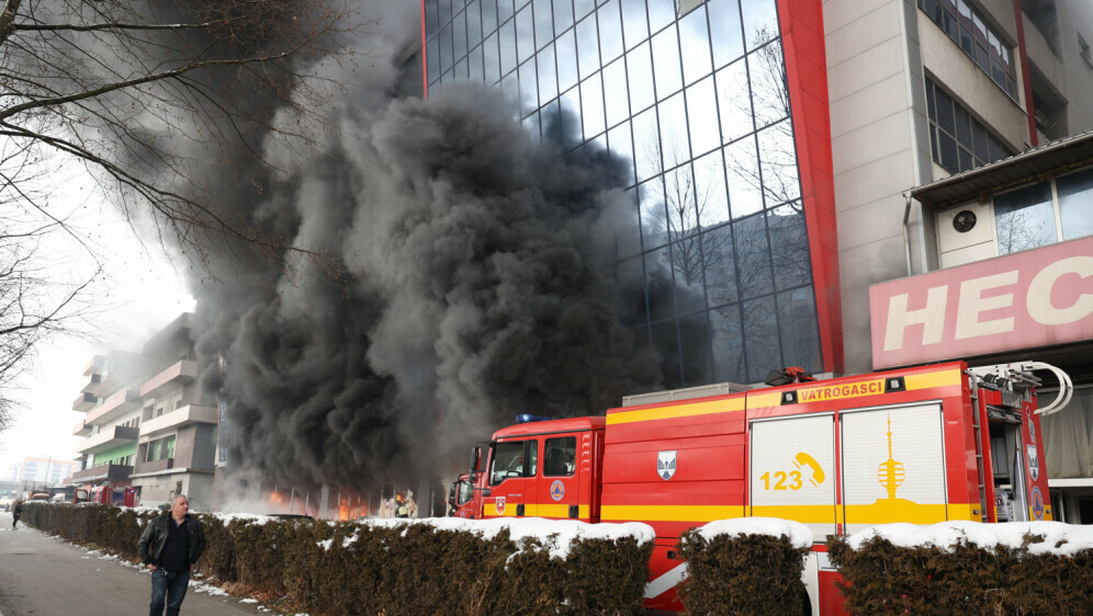 Požar trgovačkog centra u Sarajevu - 6