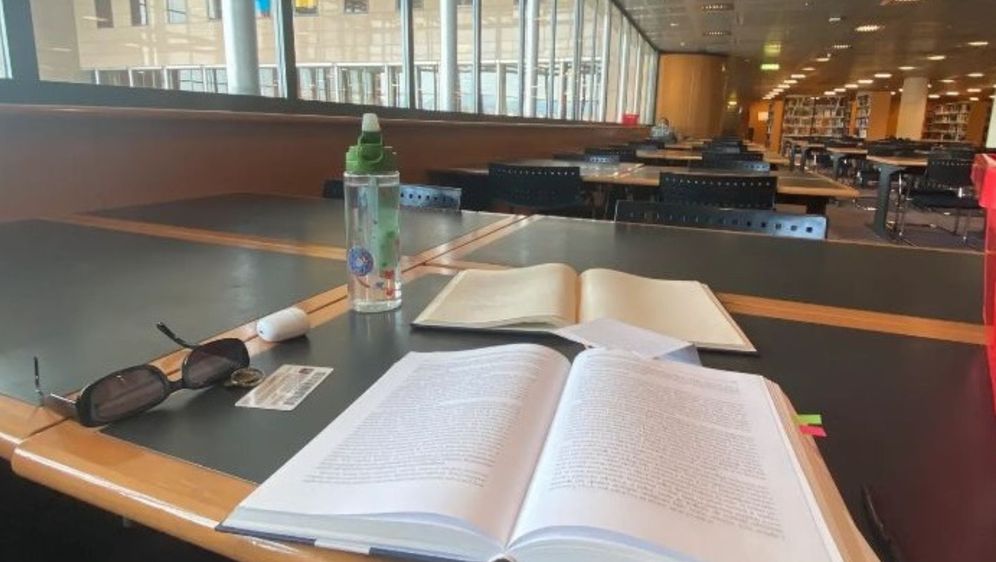 Učenje u Nacionalnoj i sveučilišnoj knjižnici u Zagrebu