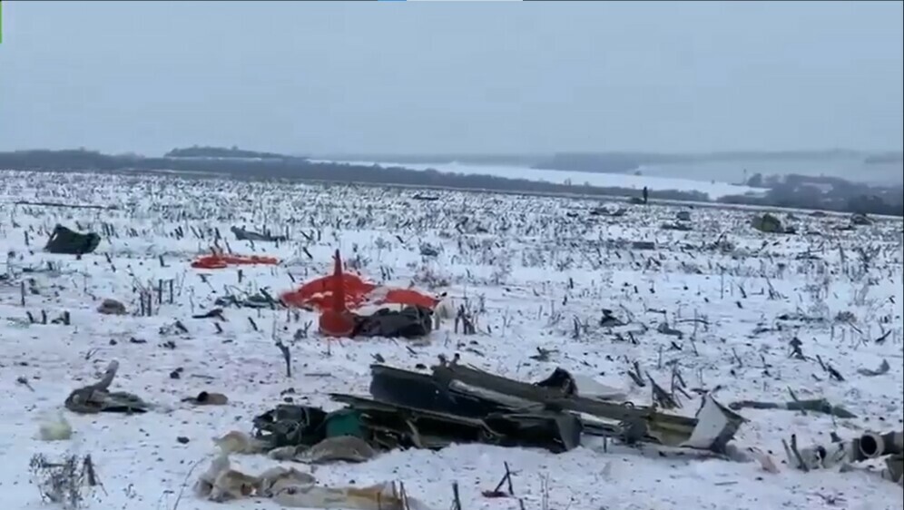 Pad zrakoplova s ukrajinskim zarobljenicima