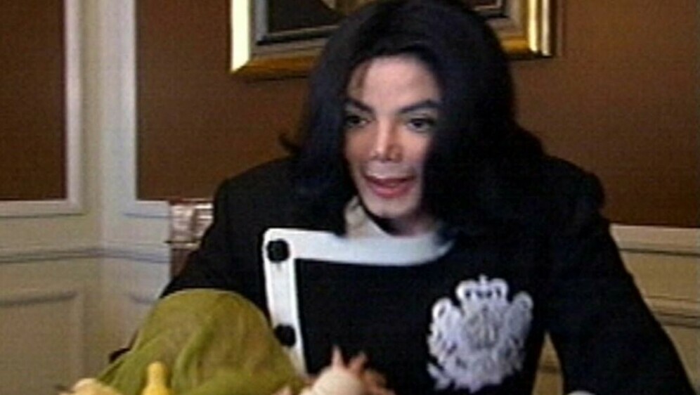 Michael Jackson i Bigi Blanket Jackson - 2
