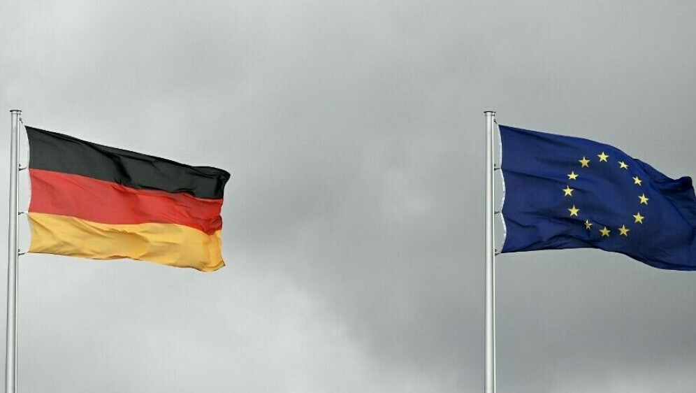 Zastava Njemačke i Europske unije