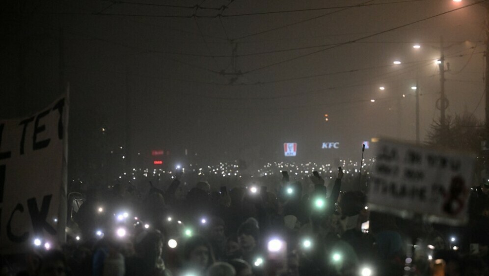 Novogodišnji prosvjedi u Srbiji - 4