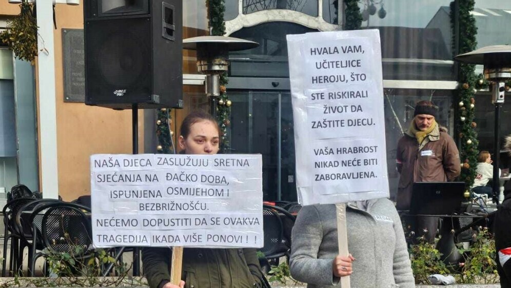 Prosvjed za sigurnost škola i vrtića