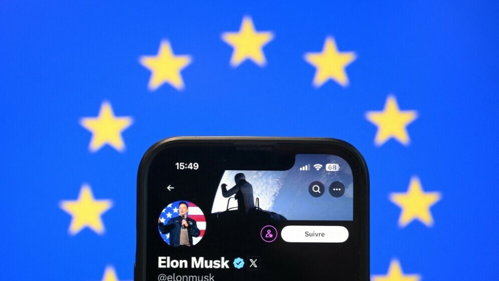 Elon Muskov profil na X-u