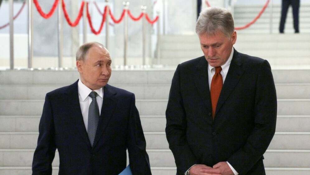 Vladimir Putin i Dmitrij Peskov