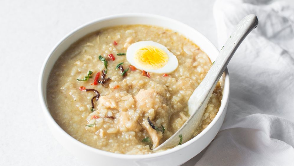 Rižina kaša s jajima