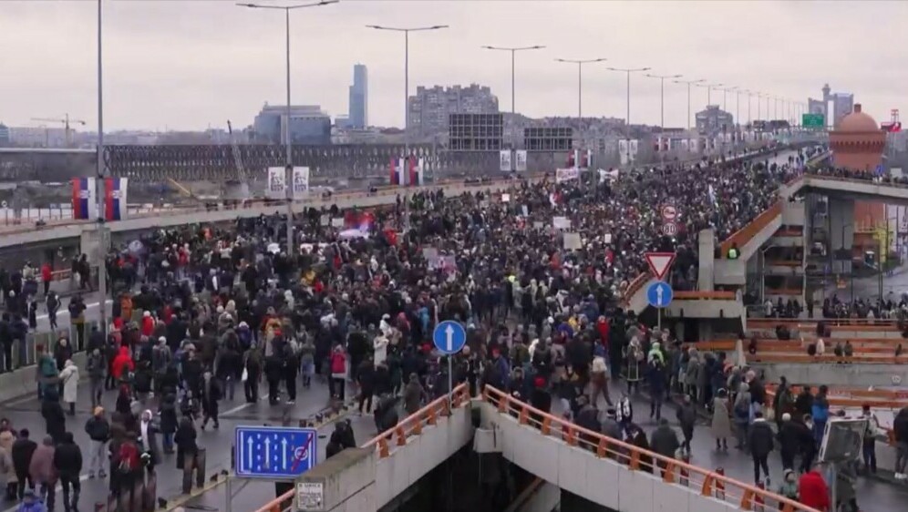 Novi prosvjed studenata u Srbiji - 5