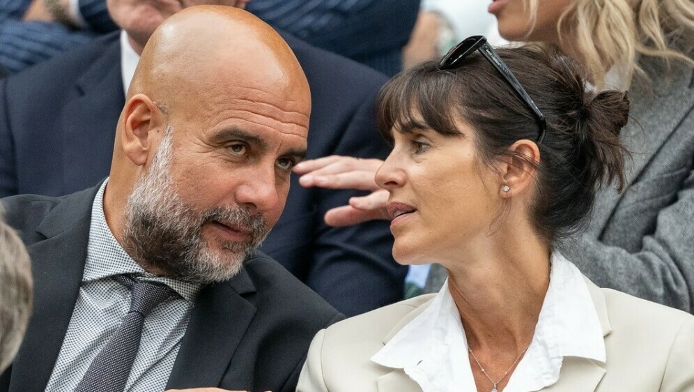 Pep Guardiola i Cristina Serre