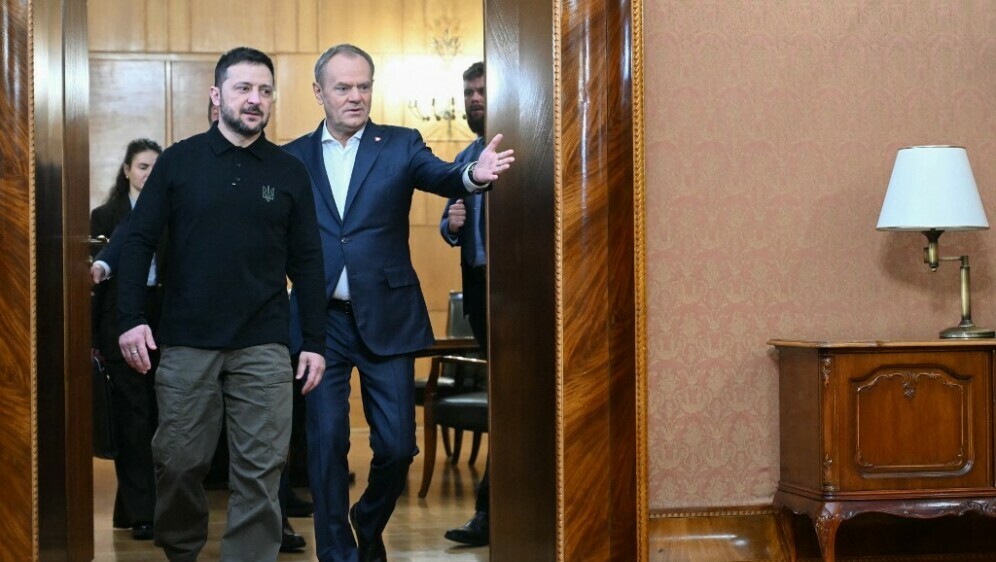 Volodimir Zelenski i Donald Tusk