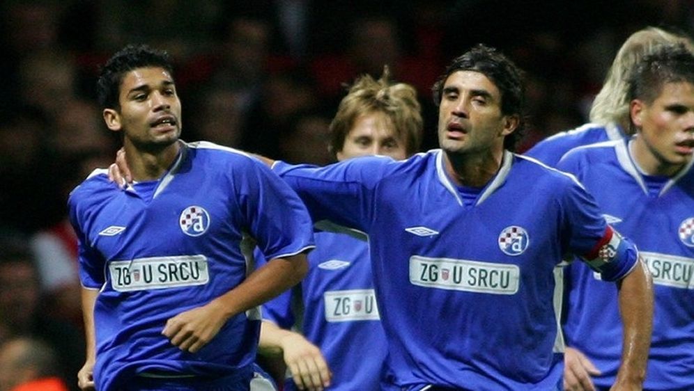 Eduardo i Zoran Mamić 2006. godine na Emiratesu