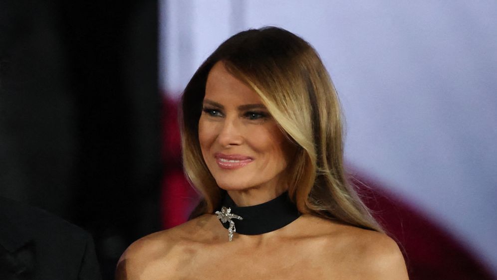 Melania Trump na inauguraciji