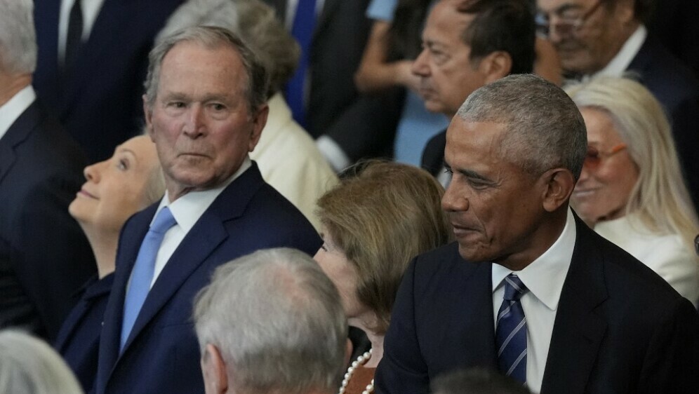 George Bush i Barack Obama na inauguraciji Donalda Trumpa