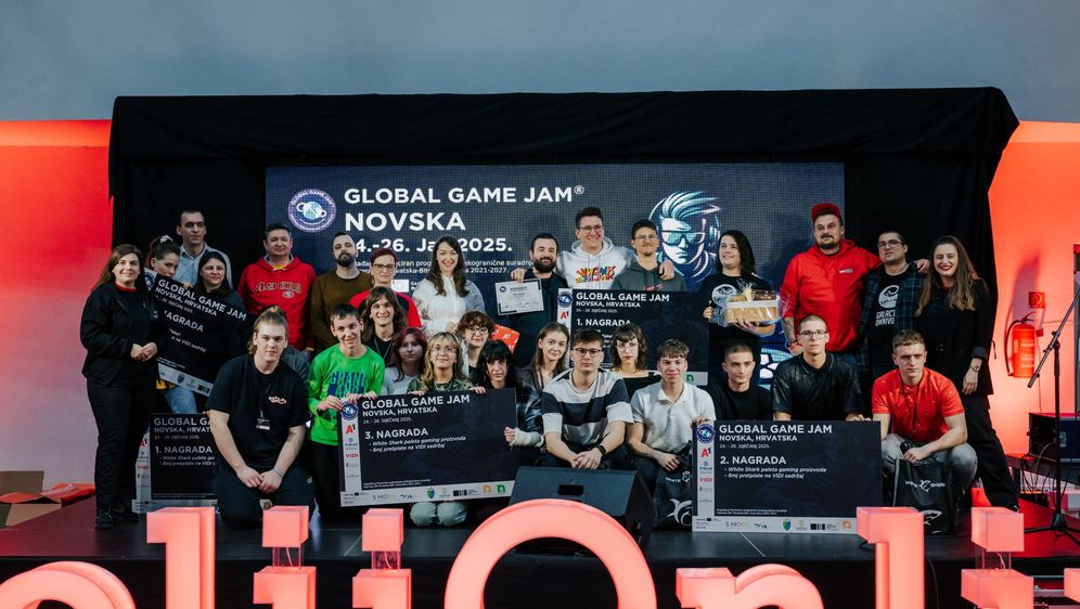 Najbolji timovi Global Game Jam 2025. u Novskoj