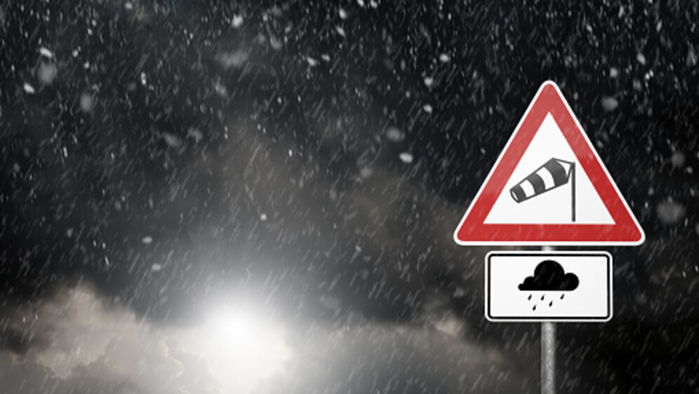 Upozorenje na oborine i jak vjetar