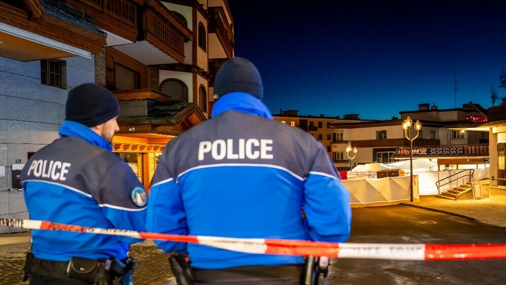 Policija na švicarskom skijalištu