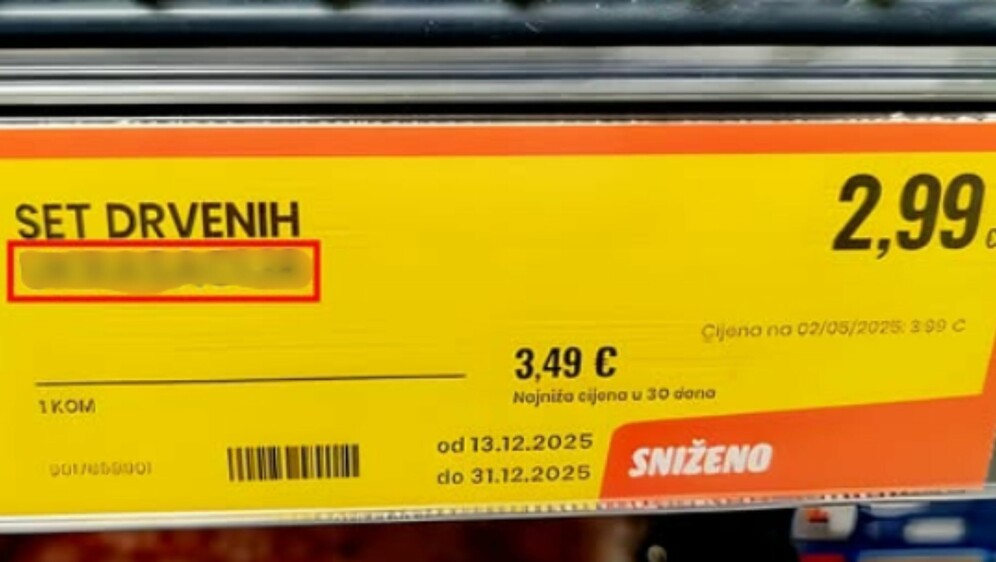 Neobičan naziv proizvoda na sniženju