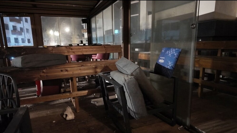 Bar u kojem je izbio požar