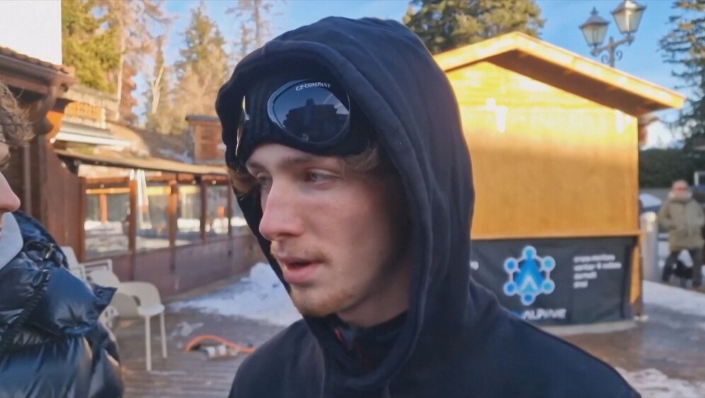 Axel, svjedok požara u Švicarskoj