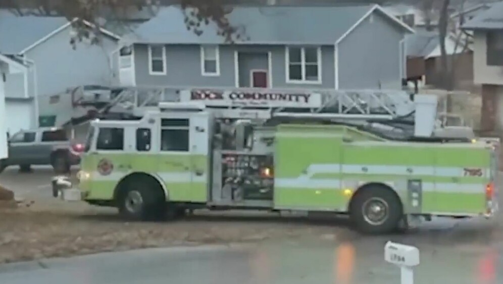 Vatrogasno vozilo na cesti