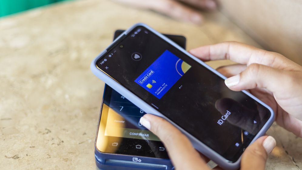 Digitalni novčanik, ilustracija