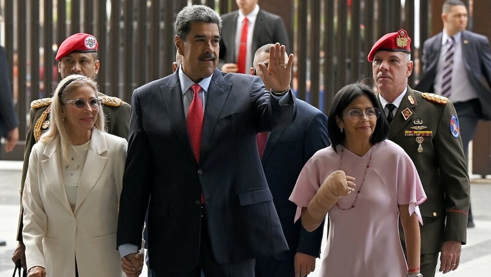 NIcolas Maduro i Delcy Rodríguez