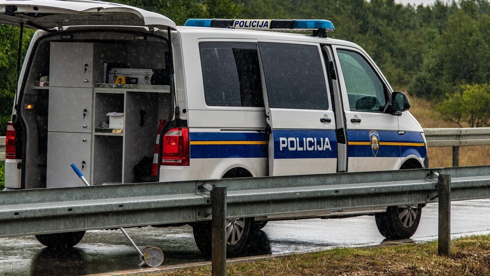 Policijski očevid, ilustracija