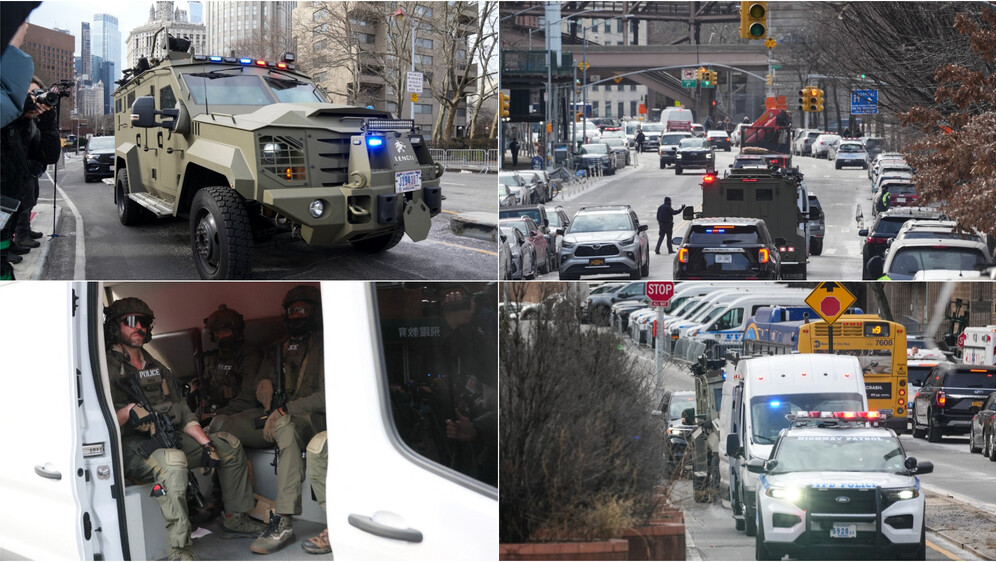 Oklopljeni konvoj koji je prevozio Madura